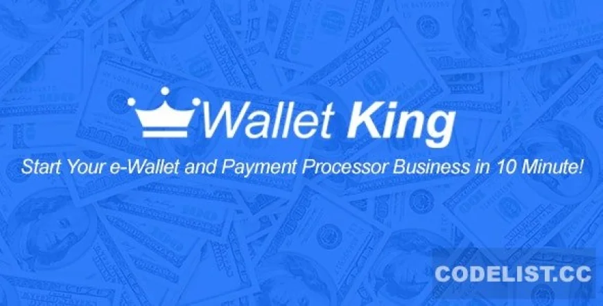 Wallet King v1.0 - Online Payment Gateway with API