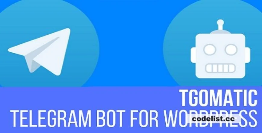 TGomatic v1.0.7.2 - Telegram Bot