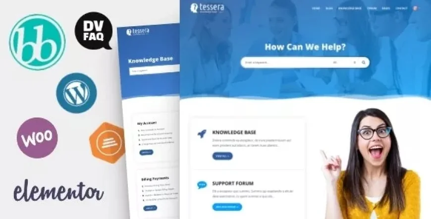 Tessera - Knowledge Base &amp; Support Forum WordPress Theme v2.7.2