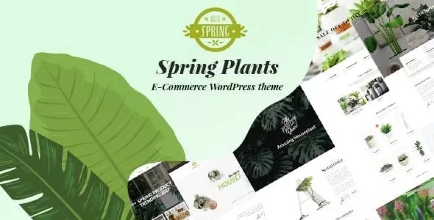 Spring Plants - Gardening &amp; Houseplants WordPress Theme v3.7