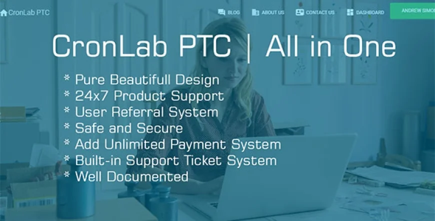 CronLab PTC v2.2 - All in One Script for PTC, HyIp, Crypto Trade & Money Investment