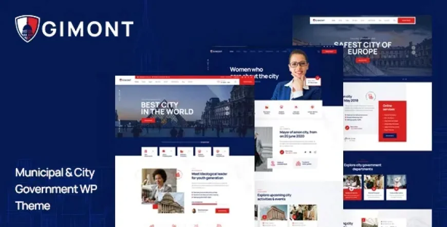 Gimont - City Government WordPress Theme v1.1.5