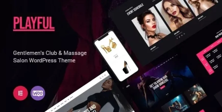 Playful - Pole Dance Night Club &amp; Store WordPress Theme v1.19