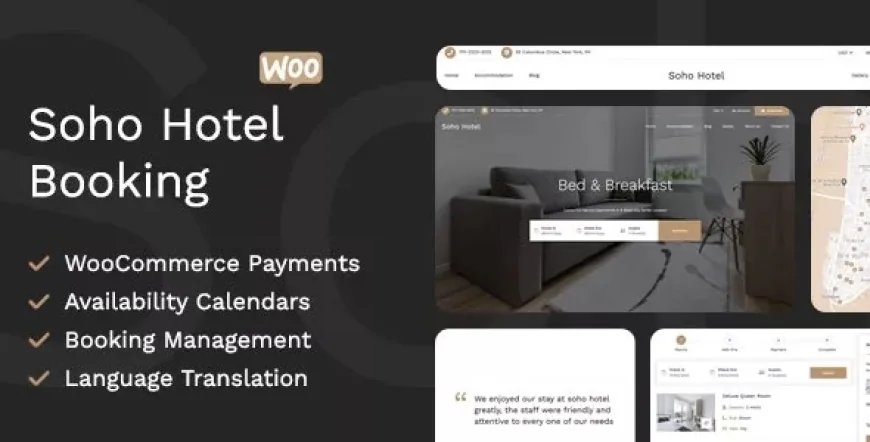 Soho Hotel Booking Calendar for WordPress v4.2.5