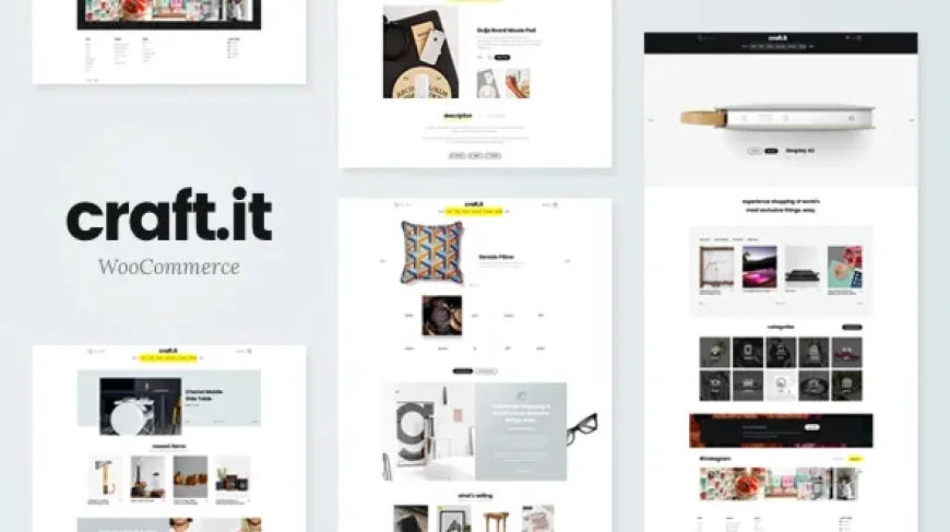 Craftit - Artisan WordPress Shopping Theme v2.3