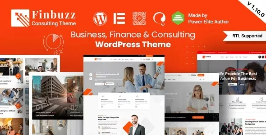 Finbuzz - Corporate Business WordPress Theme v2.1.4