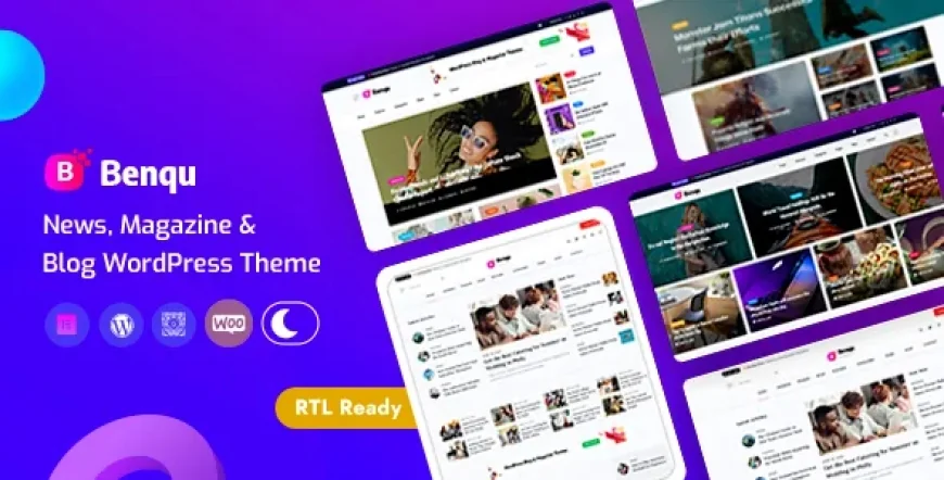 Benqu - News Magazine WordPress Theme v1.1.4