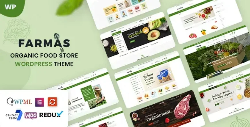 Farmas - Organic Food Store WordPress Theme v1.0.2