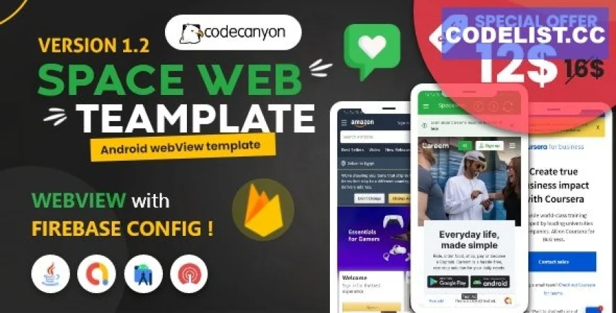 SpaceWeb v1.2 - WebView With Remote Config