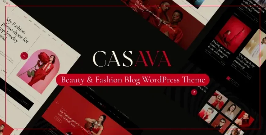 Casava - Beauty &amp; Fashion Blog WordPress Theme v1.0.1