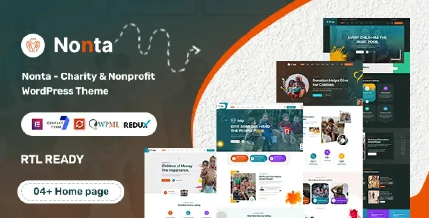 Nonta - Nonprofit &amp; Charity WordPress Theme v1.0.1