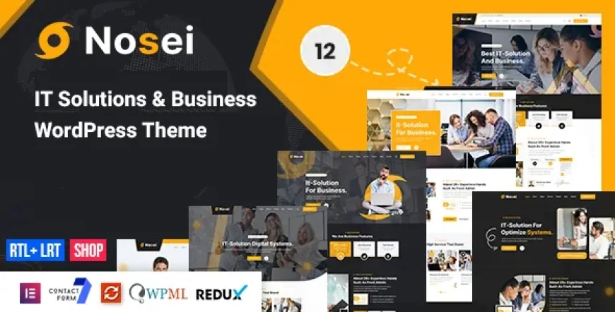 Nosei - IT Solutions &amp; Services WordPress Theme v1.0.4