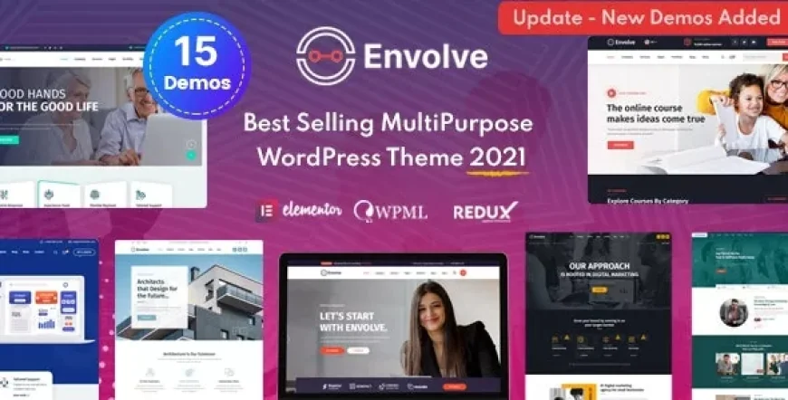 Envolve - Consulting Business WordPress Theme v2.1