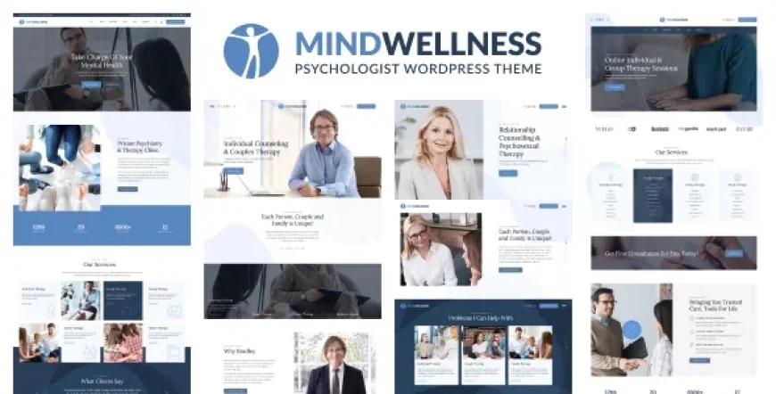 Mindwellness - Psychology and Counseling WordPress Theme v1.0.3