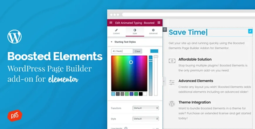 Boosted Elements v6.3 - Builder Add-on for Elementor
