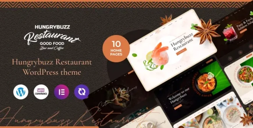 Hungrybuzz - Restaurant WordPress Theme v1.0.1