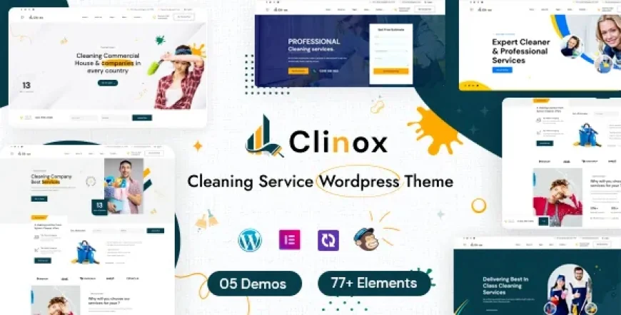 Clinox - Cleaning Services WordPress Theme v1.0.5